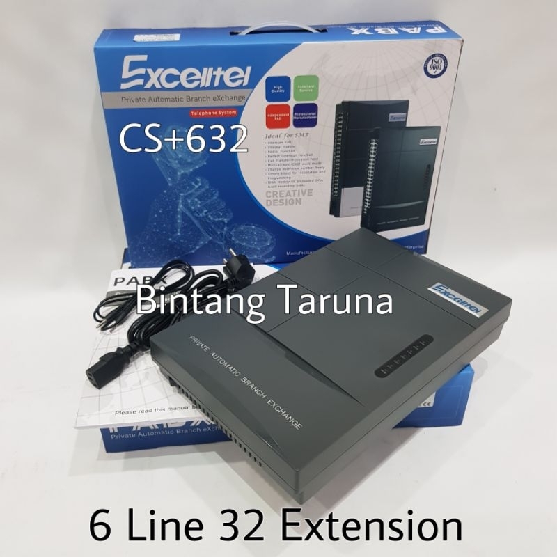 PABX Excelltel CS+632 Pabx 632 EXCELLTEL CS632 Pabx CS632 Excelltel