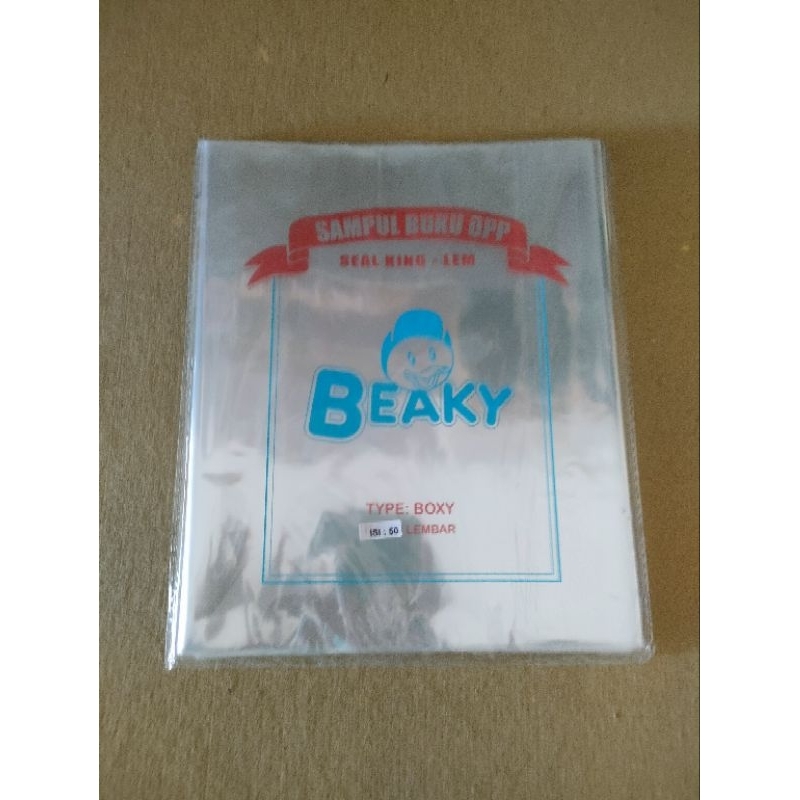 

sampul plastik buku kwarto / boxy / LKS / Folio