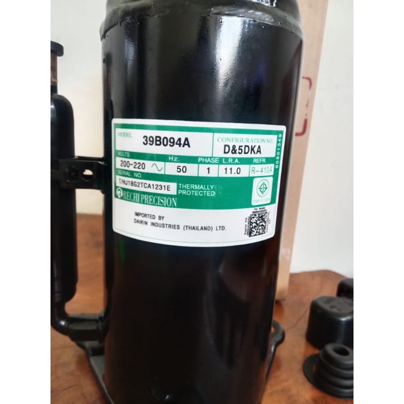 KOMPRESOR AC 0.5PK 39B094A ORI DAIKIN R410A