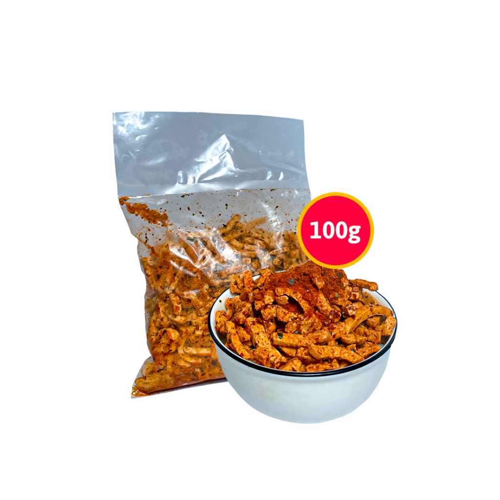 

Basreng pedas cikruh daun jeruk (100gram) cemilan snack viral