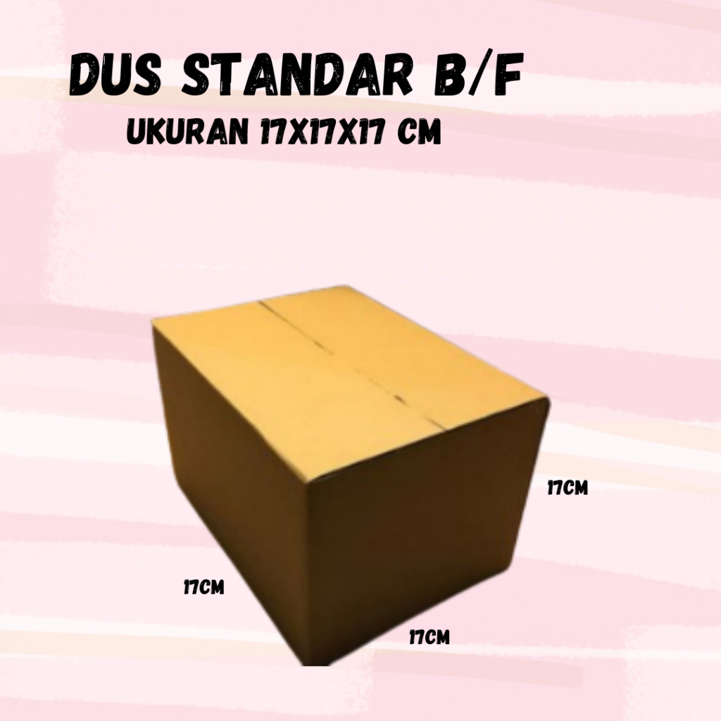 

Kardus Karton Single Wall ukuran 17x17x17 CM (Pembelian min 5pcs)