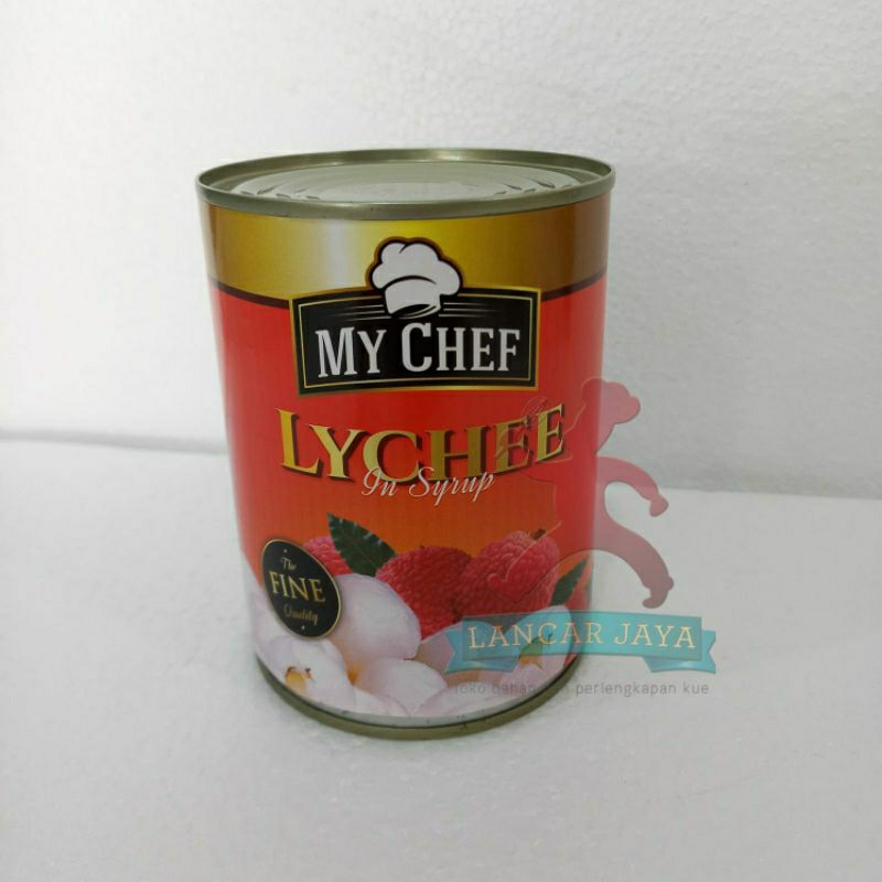 

My Chef Lychee In Syrup 565gr / Lychee Kaleng