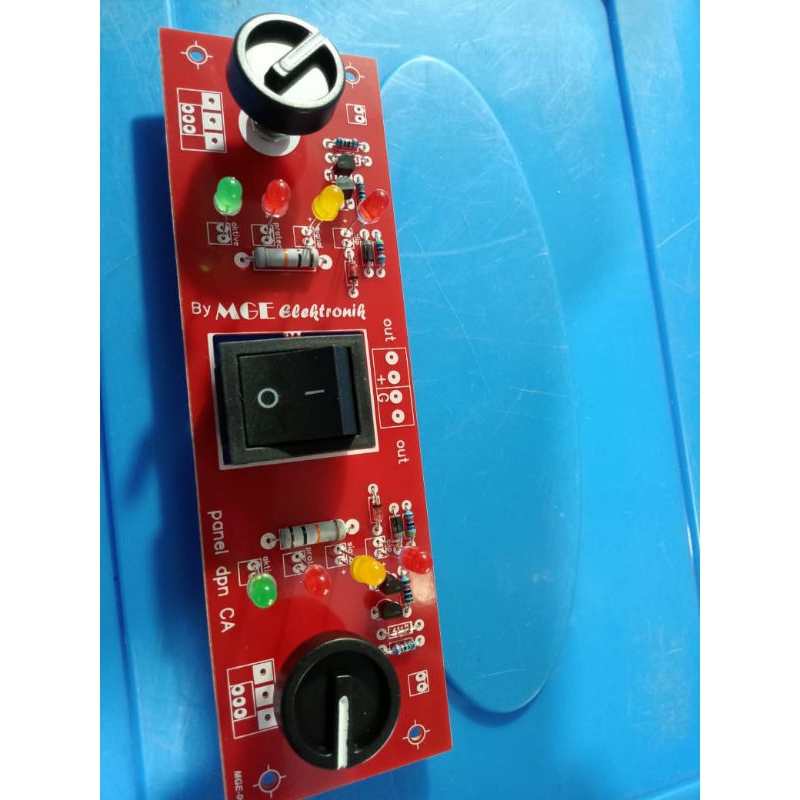 kit panel lampu depan Bok power amplifier seri CA 5,10,20,30/XTI 2000 komplittt potensio+knop+saklar