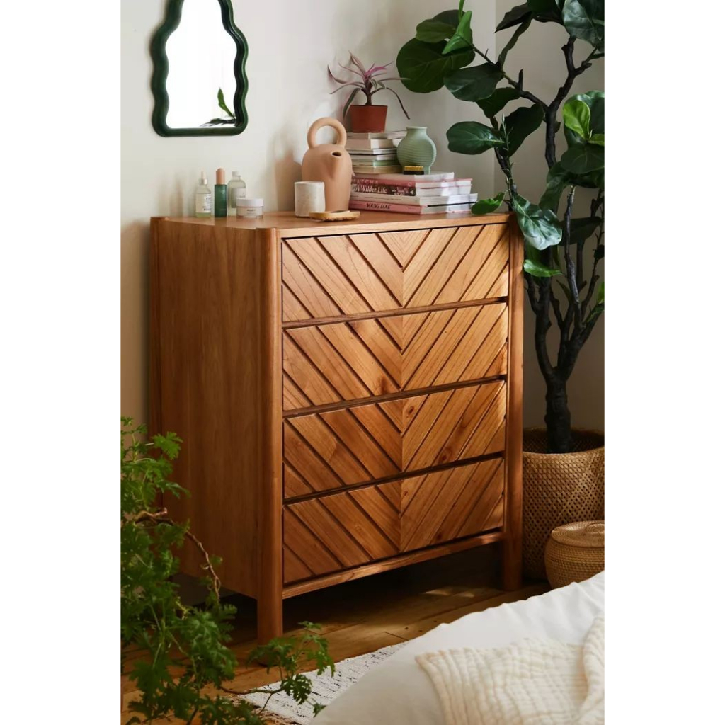 ZISUKA STORAGE DRAWER KABINET LACI LEMARI LACI KAYU JATI MINIMALIS Benwoodjati
