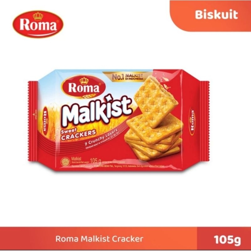 Roma Biskuit Malkist Crackers 105gr