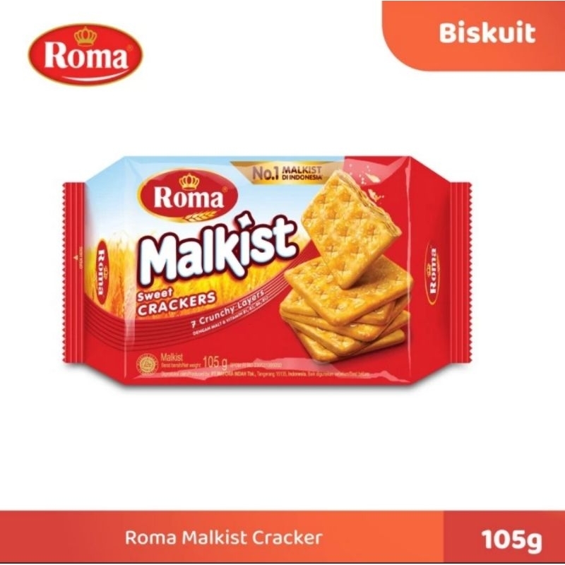 

Roma Biskuit Malkist Crackers 105gr