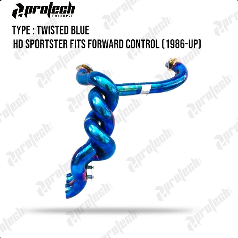 Knalpot Protech Harley Davidson Sportster 883 1200