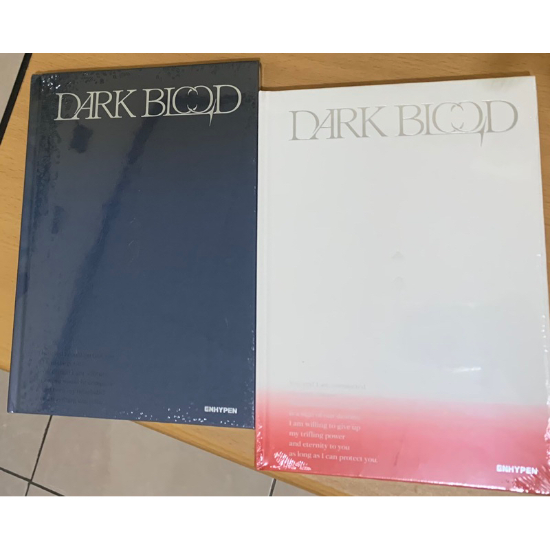 Enhypen 4th Mini Album - Dark Blood weverse version
