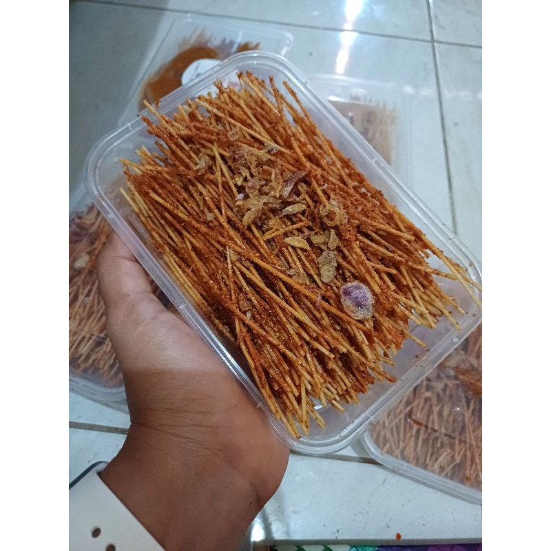 

MILIDI KERING SNACK JONTOR BOX 500ML BUMBU MELIMPAH