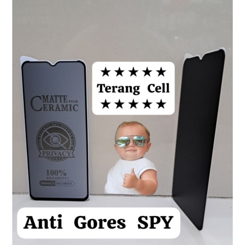 Spy Terang Cell ATS Matte Film Ceramic Vivo Y01 Vivo Y02 Vivo Y02S Vivo Y12 Vivo Y12S Vivo Y15 Vivo Y15S Vivo Y16 Vivo Y17 Vivo Y22 Vivo Y35 Vivo Y81 Vivo Y83 Vivo Y85 Vivo Y91 Vivo Y91i Vivo Y91C Vivo Y93 Vivo Y95 Vivo V25 Vivo V25E Vivo V25 Pro Privacy