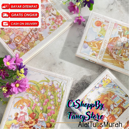 

BUKU DIARY A5 ANIME KLASIK PICNIC PARTY CUTE BUKU CATATAN BISA COD