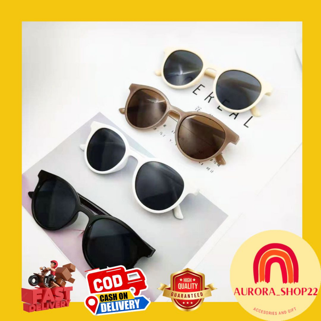 [COD] KACAMATA WANITA FASHION IMPORT KACAMATA HITAM UNISEX PRIA WANITA KACAMATA IMPORT GAYA KOREA