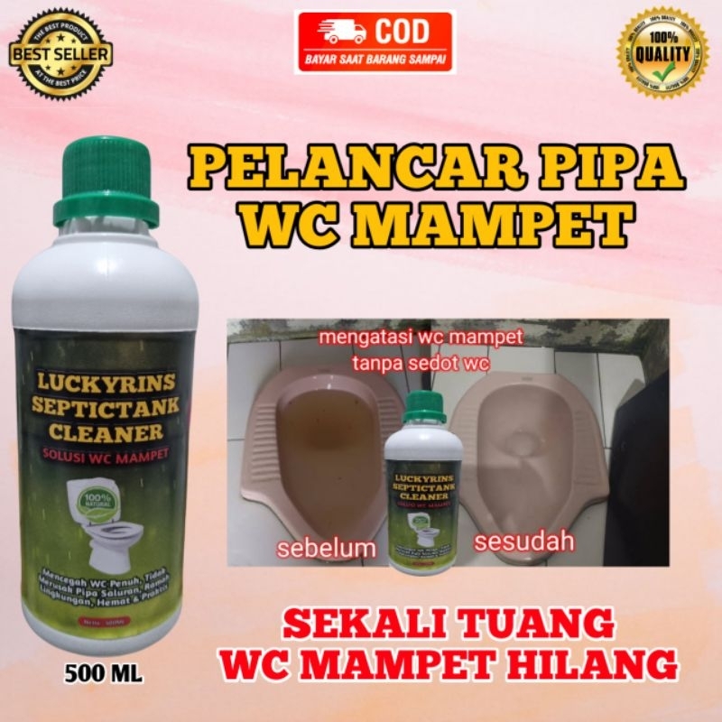 OBAT WC PENUH DAN BAU