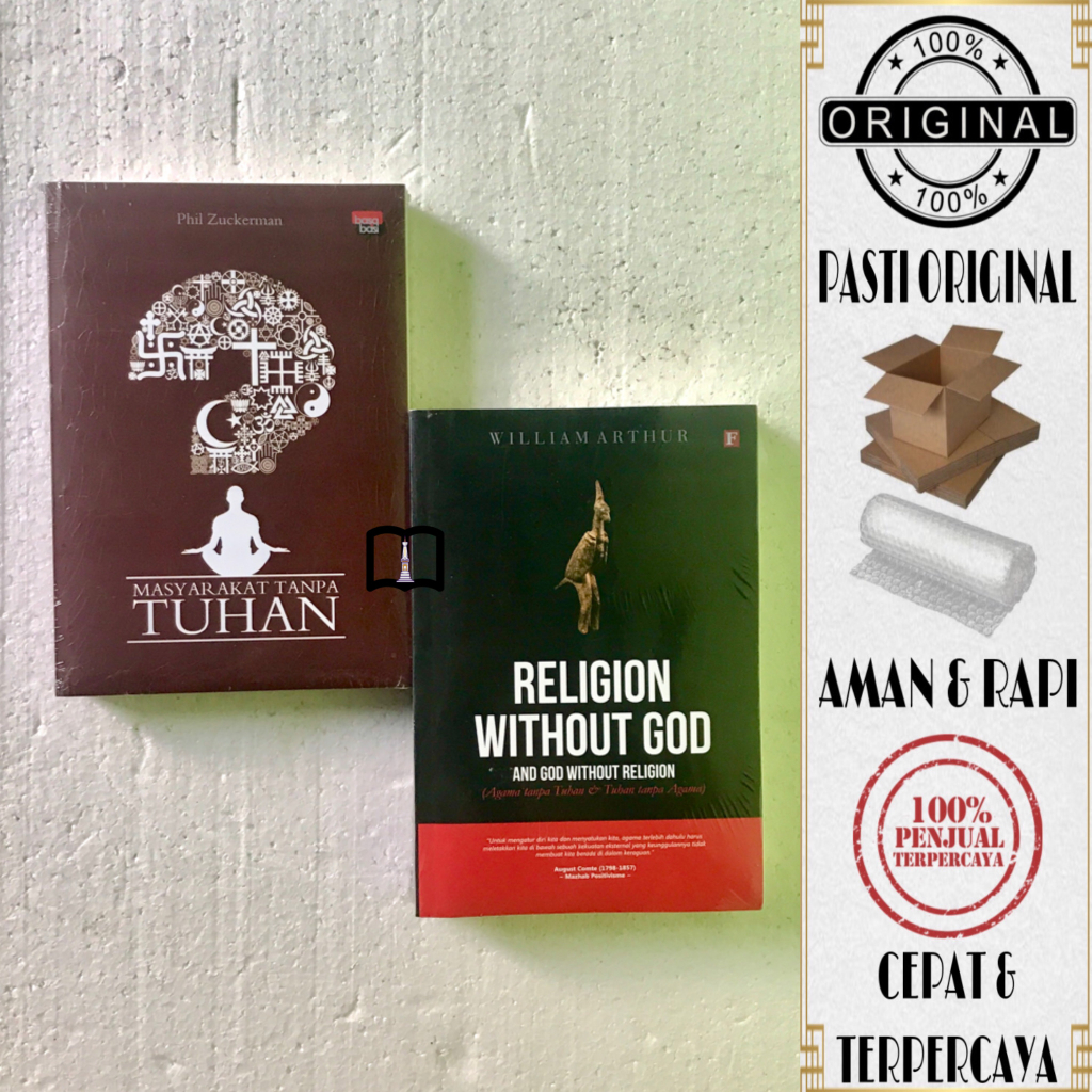 Paket Buku Masyarakat Tanpa Tuhan & Agama Tanpa Tuhan - Buku Original