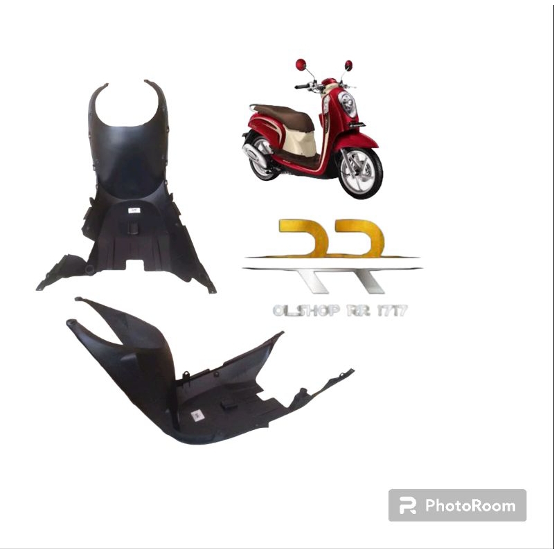 SPOILER PARU KAP LUMPUR SCOOPY FI ESP 2014-2016