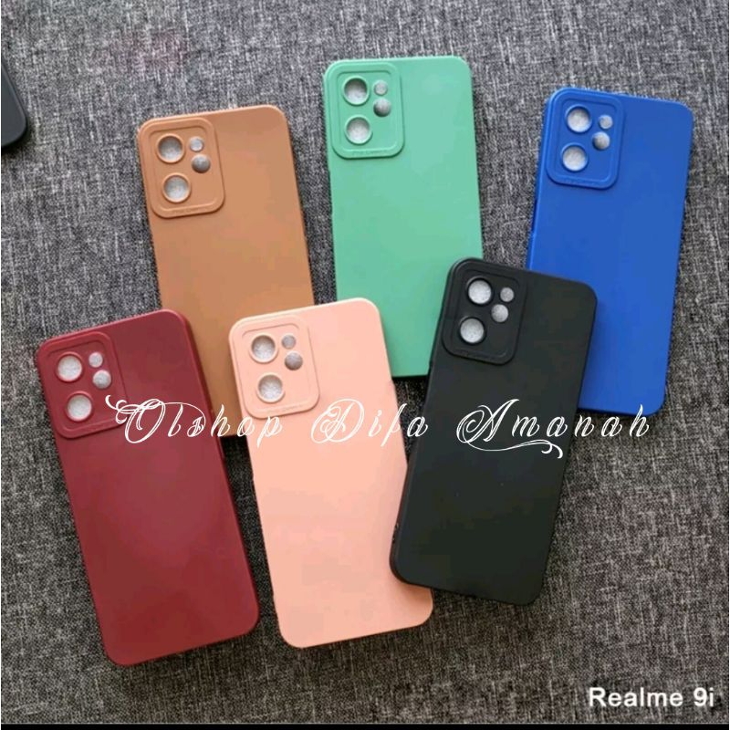 CASE REALME 9I REALME 9 PRO REALME 8i REALME 8 PRO SOFTCASE SLIKON CASING PRO CAMERA MACARON OA