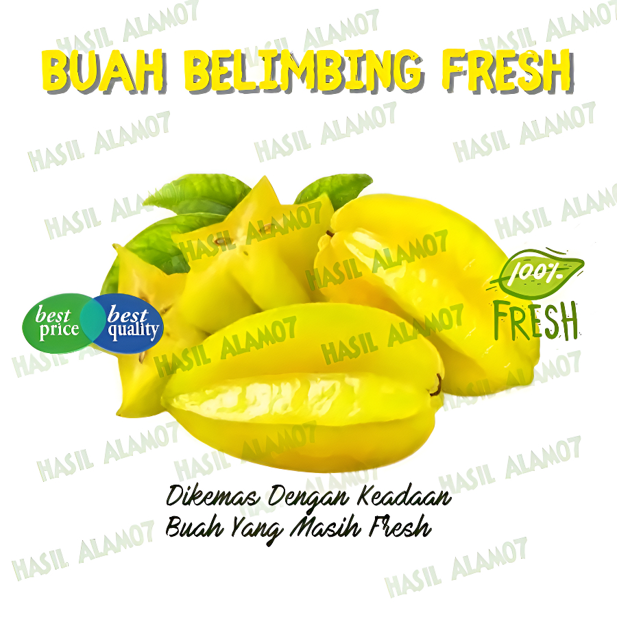 

Buah Belimbing Segar Fresh 1 Kg