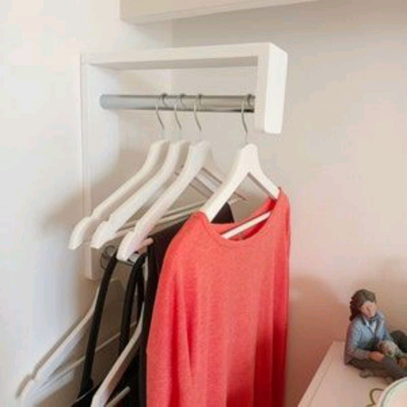 gantungan baju tempel dinding gantungan baju besi gantungan estetik gantungan stenlis