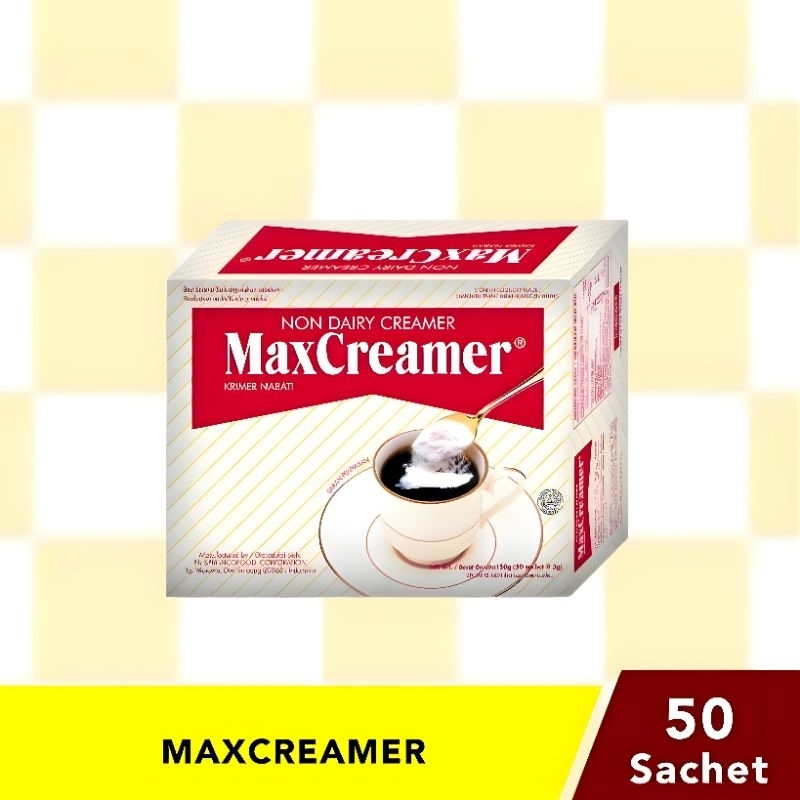 

INCOFOOD MaxCreamer Max Creamer Sachet Isi 50 Sachet