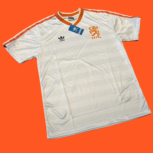 Jersey Retro Dutch Belanda Away World Cup 1990