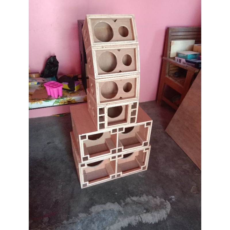 1 SET BOX SPEAKER MINIATUR