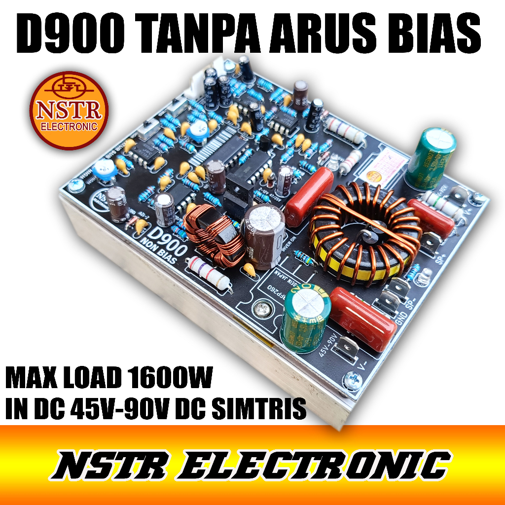 D900 TANPA ARUS BIAS EXTERNAL FITUR SUBWOOFER DAN MIDHIGH