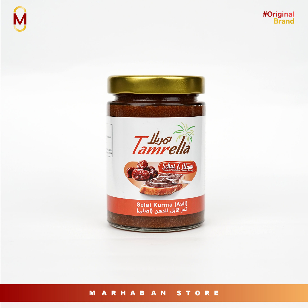 

HALAL Selai Kurma Tamrella 400gr Original - BPOM