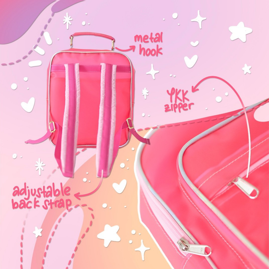 Gummy Mini Bag - Jelly Bag - Mini Backpack – Tas Punggung – Tas Transparan