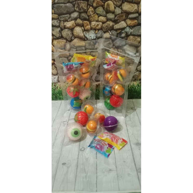 

Permen Lunak Mix/Bubble Gum 8 pcs Aneka Rasa Buah (Random)