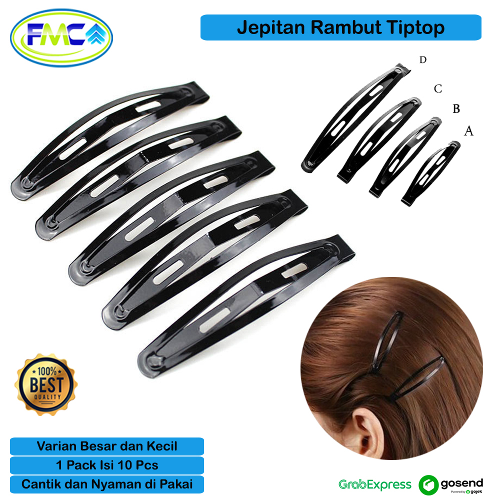 Jepitan Rambut Anak Model Klip TipTop Hair Clip Poni Pin Jepit Rambut Viral Tip Top Murah