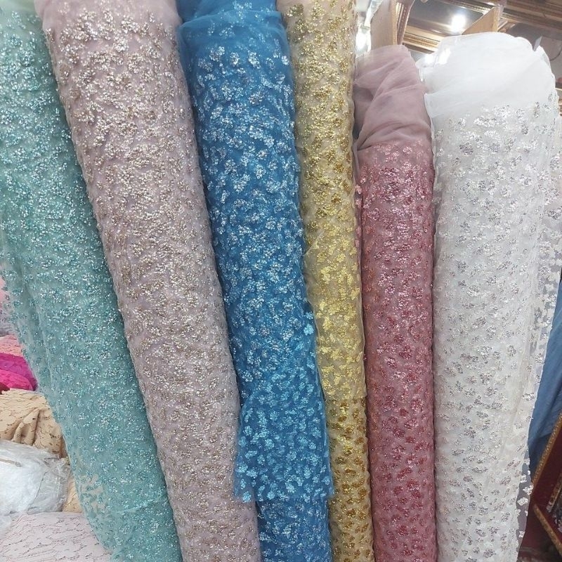 Tile Spangle(payat) Starlight*Harga 1meter