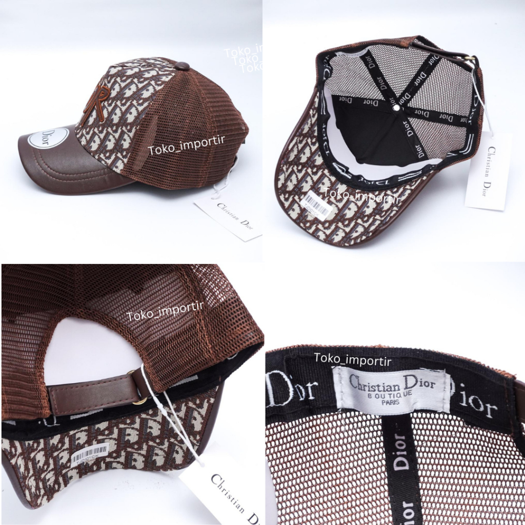 Topi Baseball Pria Dior Topi Branded Import Mirror Original High Quality