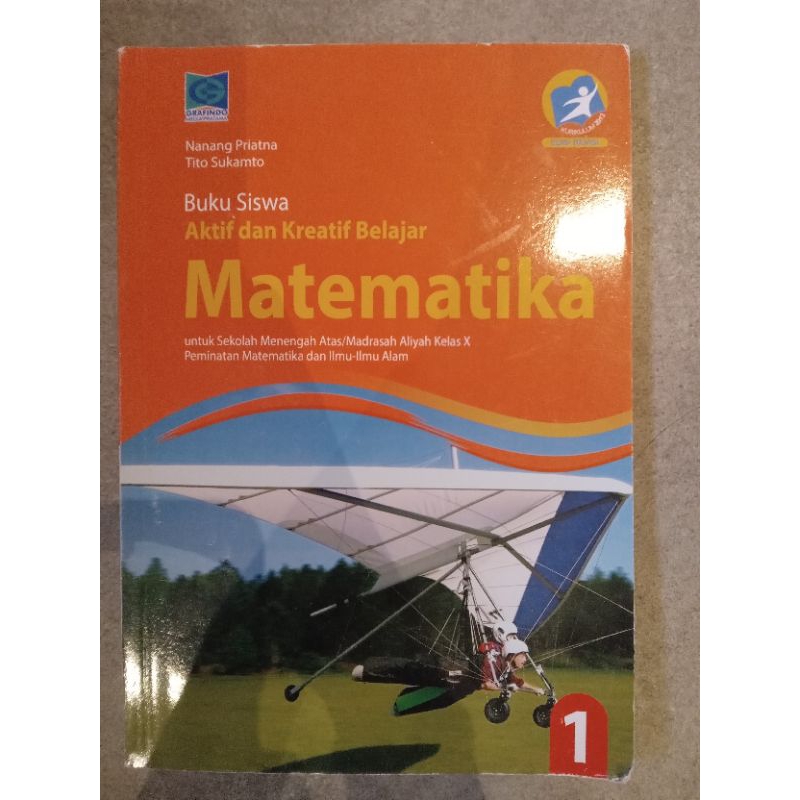 [PRELOVED] BUKU GRAFINDO MATEMATIKA PEMINATAN KELAS 10