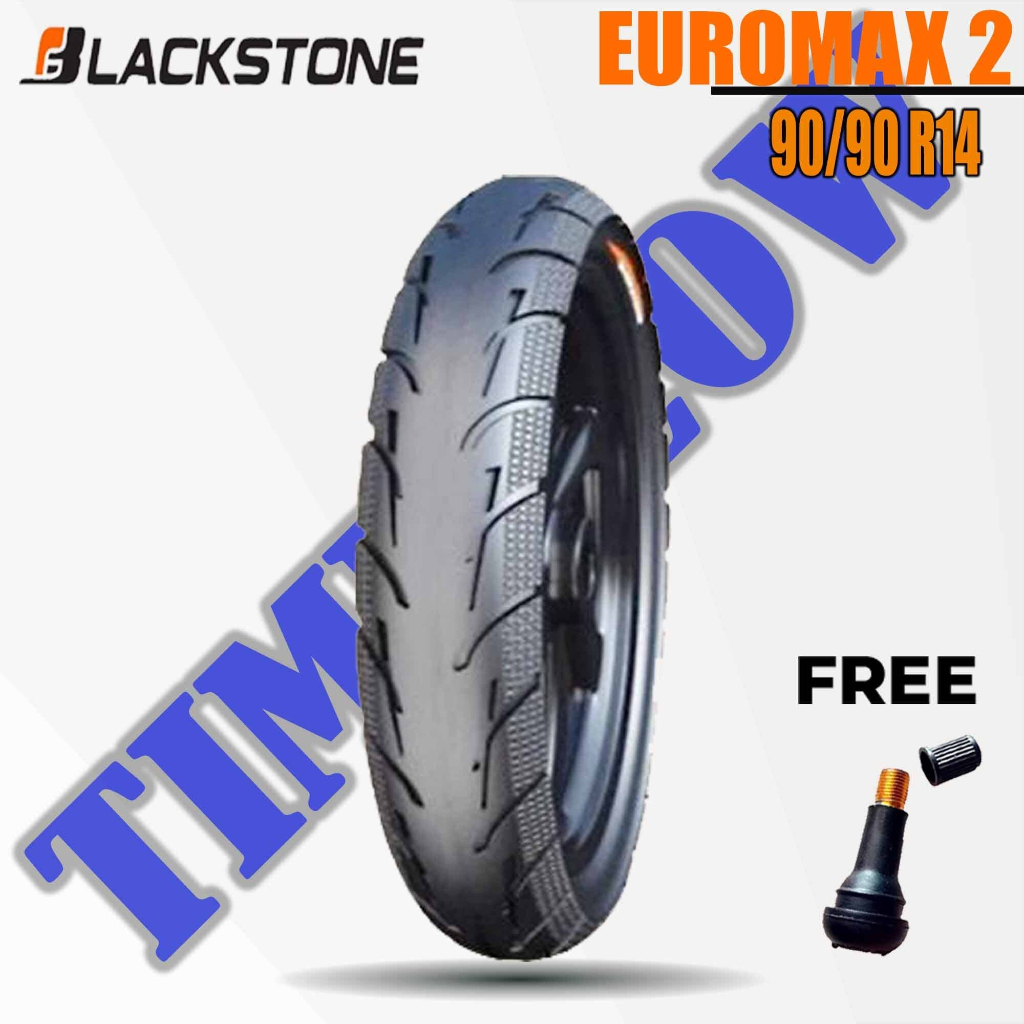 Ban Motor Matic // BLACKSTONE  EUROMAX 2 90/90 Ring 14 Tubeless