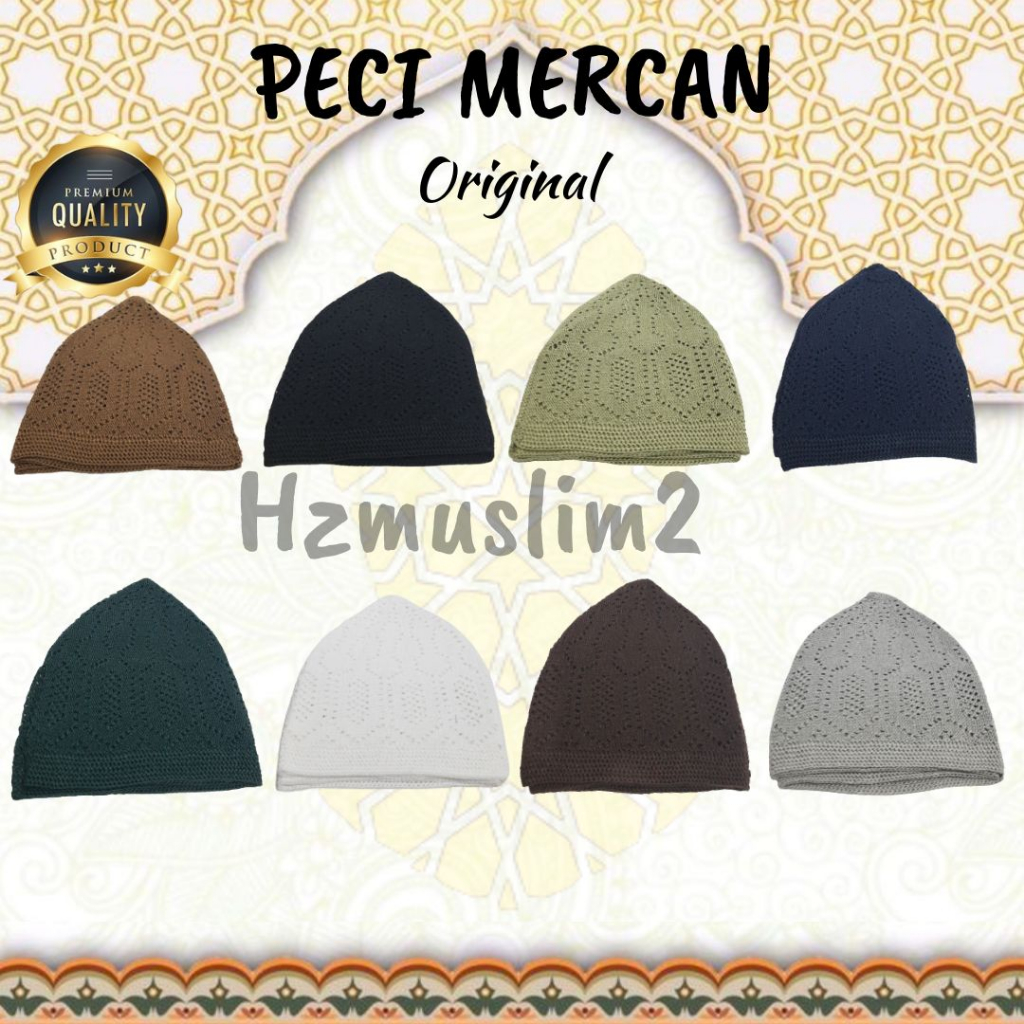 Peci Mercan 1 pcs//Peci Rajut//Peci Turki Rajut MERCAN SOYLU ORIGINAL