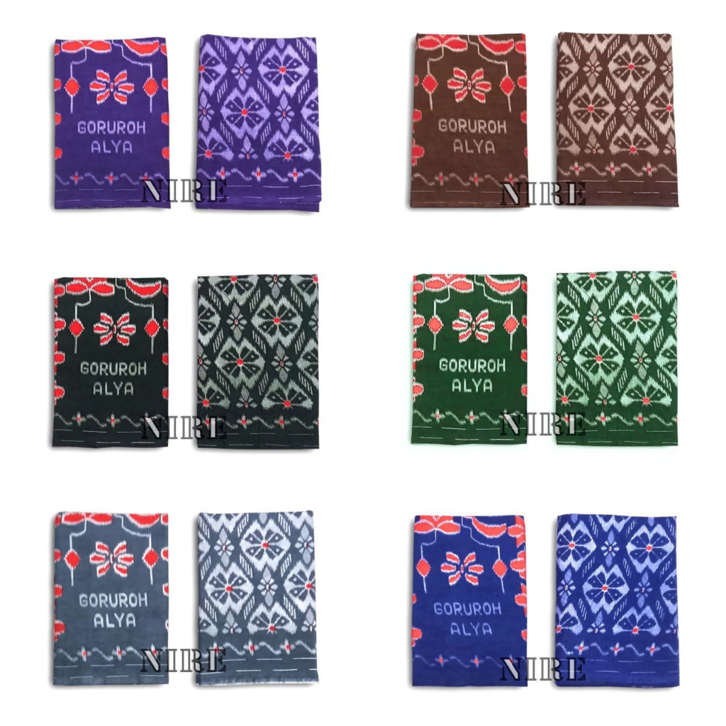 sarung goyor goruroh alya // sarung goyor printing // sarung goyor