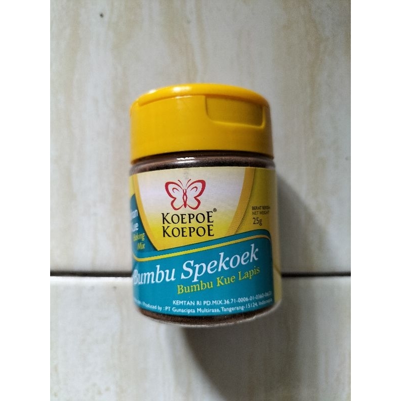

Bumbu Spekoek Koepoe Koepoe 25 gr