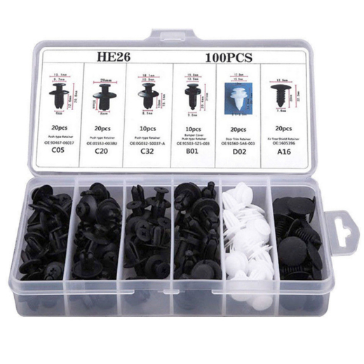 Kancing Mobil Klip Klip Plastik Baut Bumper Mobil Baut Serbaguna Probolt Klip Klip Mobil Body