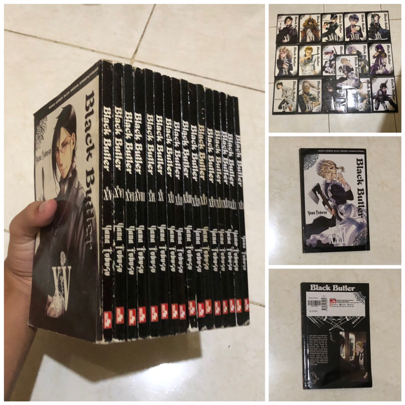 KOMIK BLACK BUTLER SET 15-31