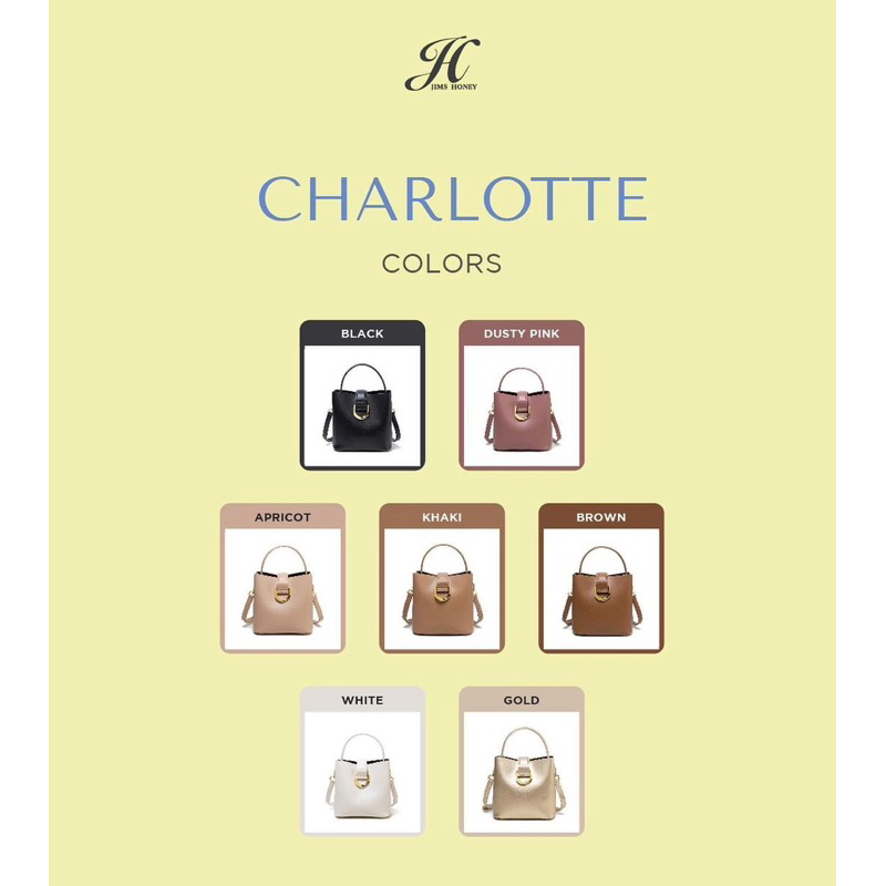 CHARLOTTE BAG - JIMSHONEY MARTAPURA