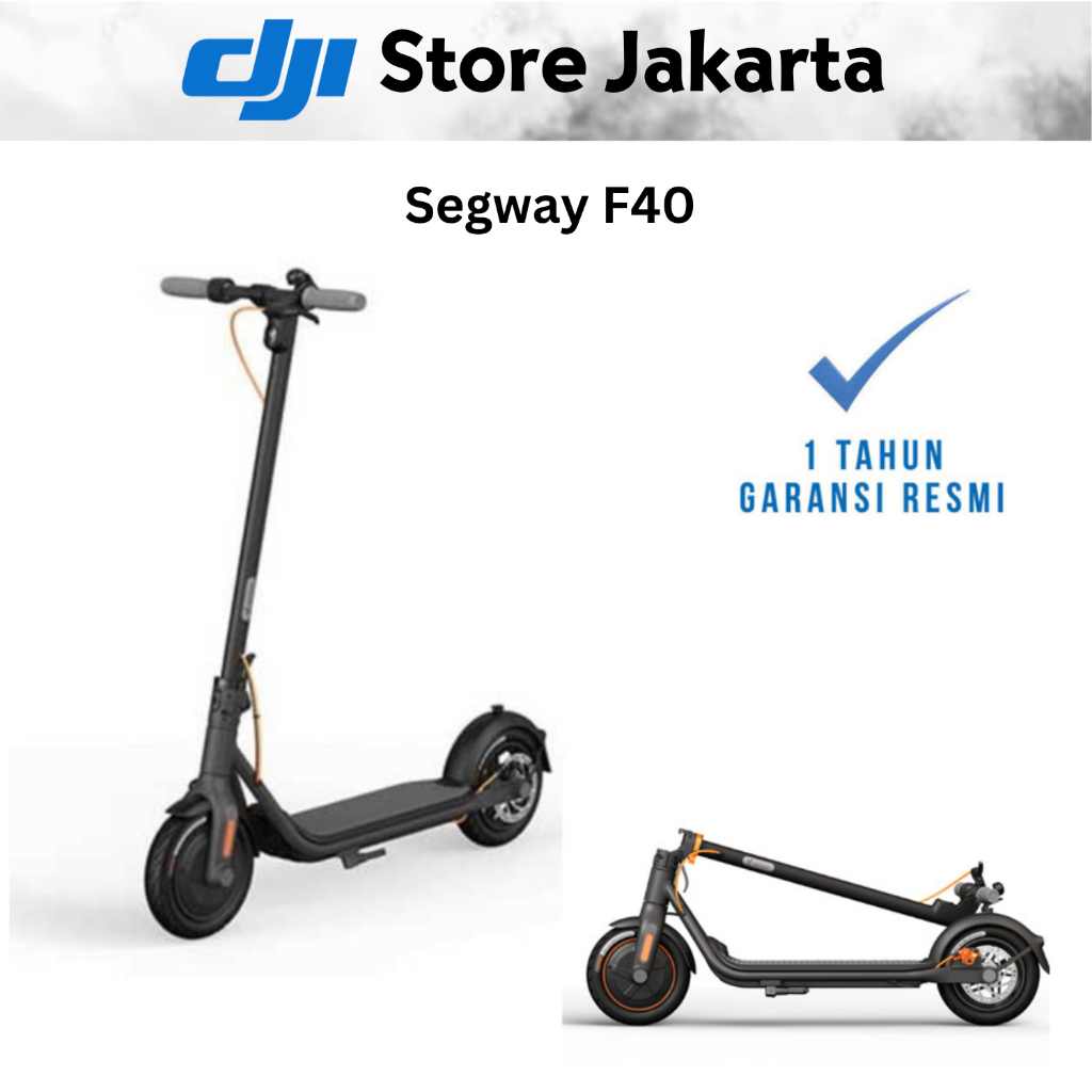 Segway Ninebot KickScooter F40 / Jarak Tempuh 40km / Kecepatan 30km