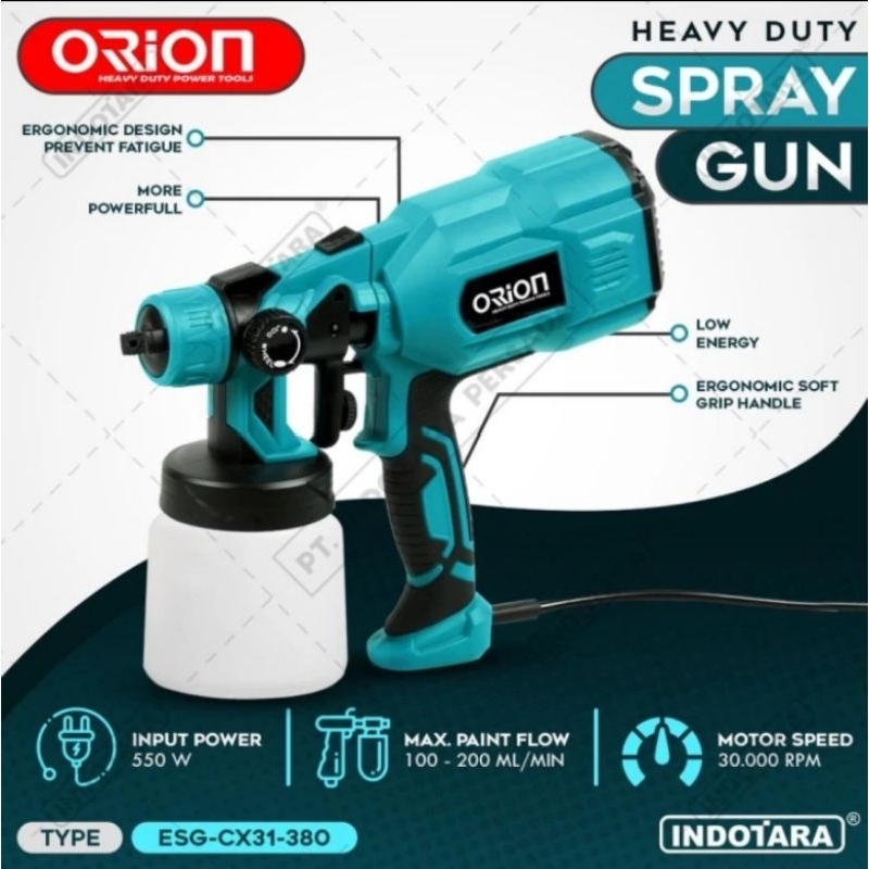 Spray Gun Orion Type ESG CX31-380