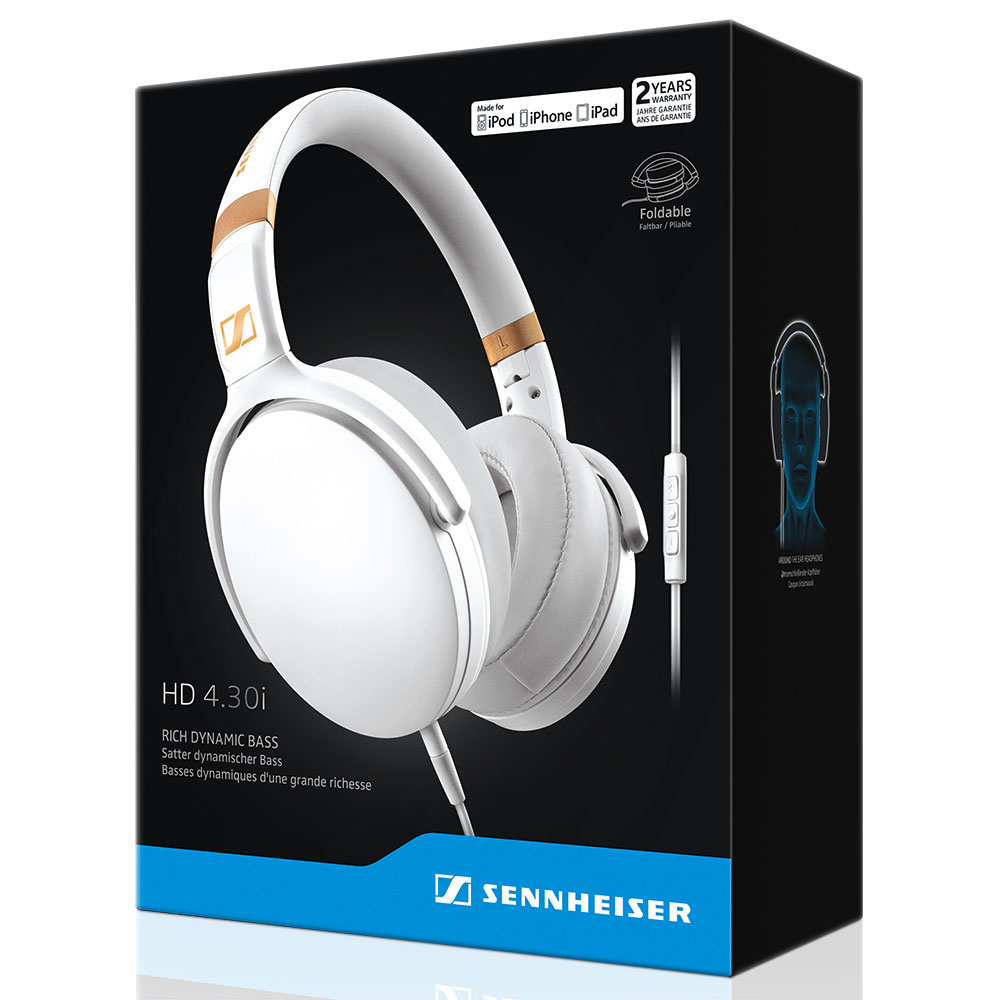 Sennheiser Headphone HD 4.30i White