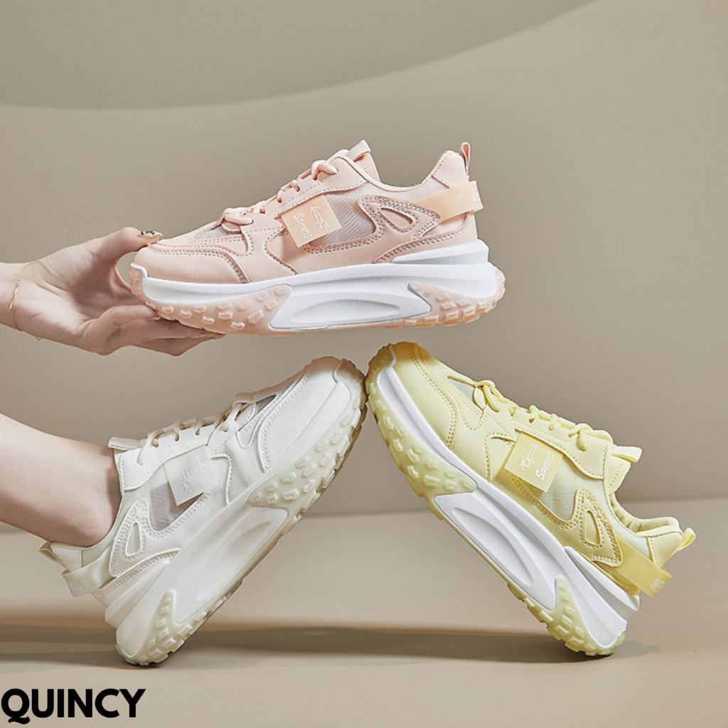 FINDME 36-40 QUINCY SEPATU SNEAKERS WANITA HIGHCUT KECE KEREN BAHAN PU IMPORT