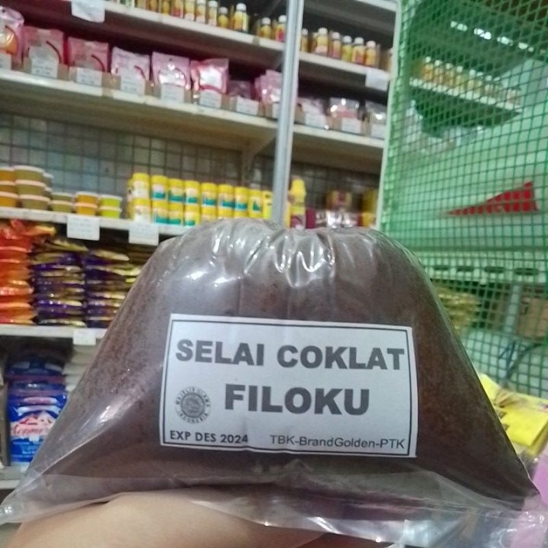 Selai Coklat Filoku 500gr / selai coklat / chocolate / selai / coklat filling / coklat