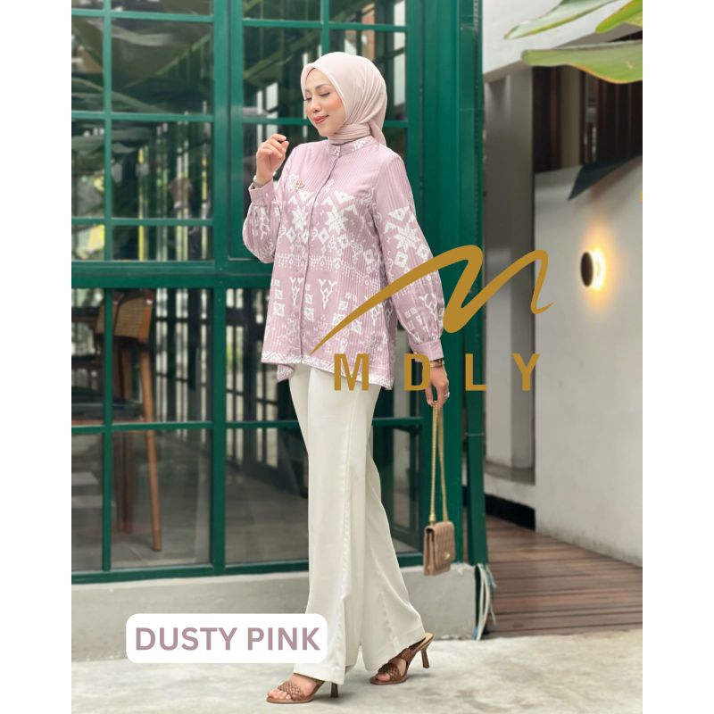 Atasan Kemeja Wanita Terbaru Etnik SigNature Top By Mdly