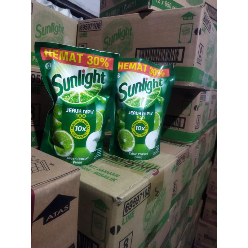 SUNLIGHT LIME KEMASAN 650ML