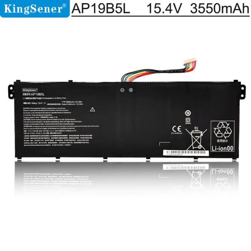 Baterai Acer Aspire 5 A315-58 A517-52 A715-41 A515-43 AP19B5L Original