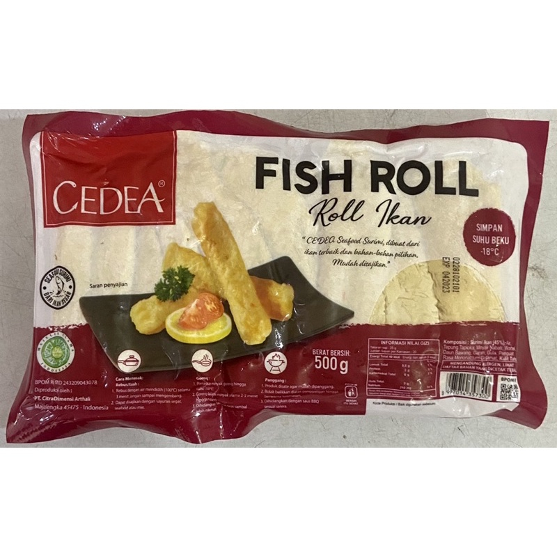 

Cedea fish roll roll ikan 500gr