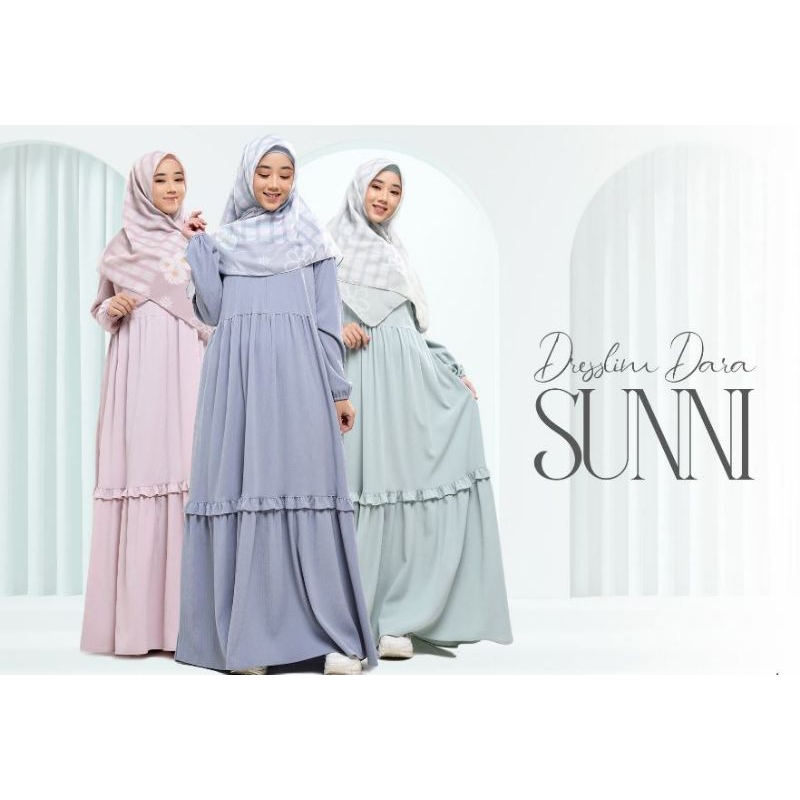 Dresslim Dara Sunni - Gamis Rabbani Dluha Terbaru